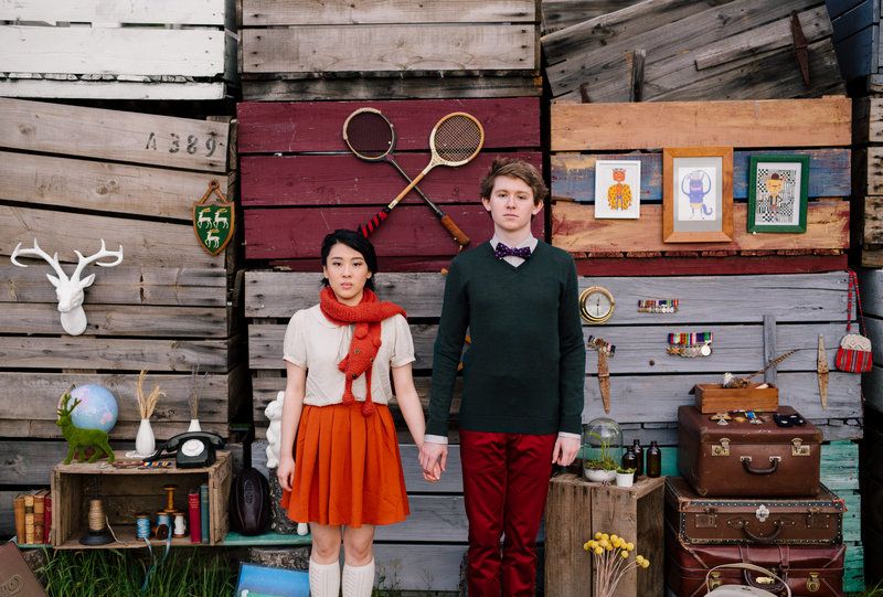 Wes Anderson Style Shoot: Calling 2 Models for a Symmetry-Inspired Collaboration
